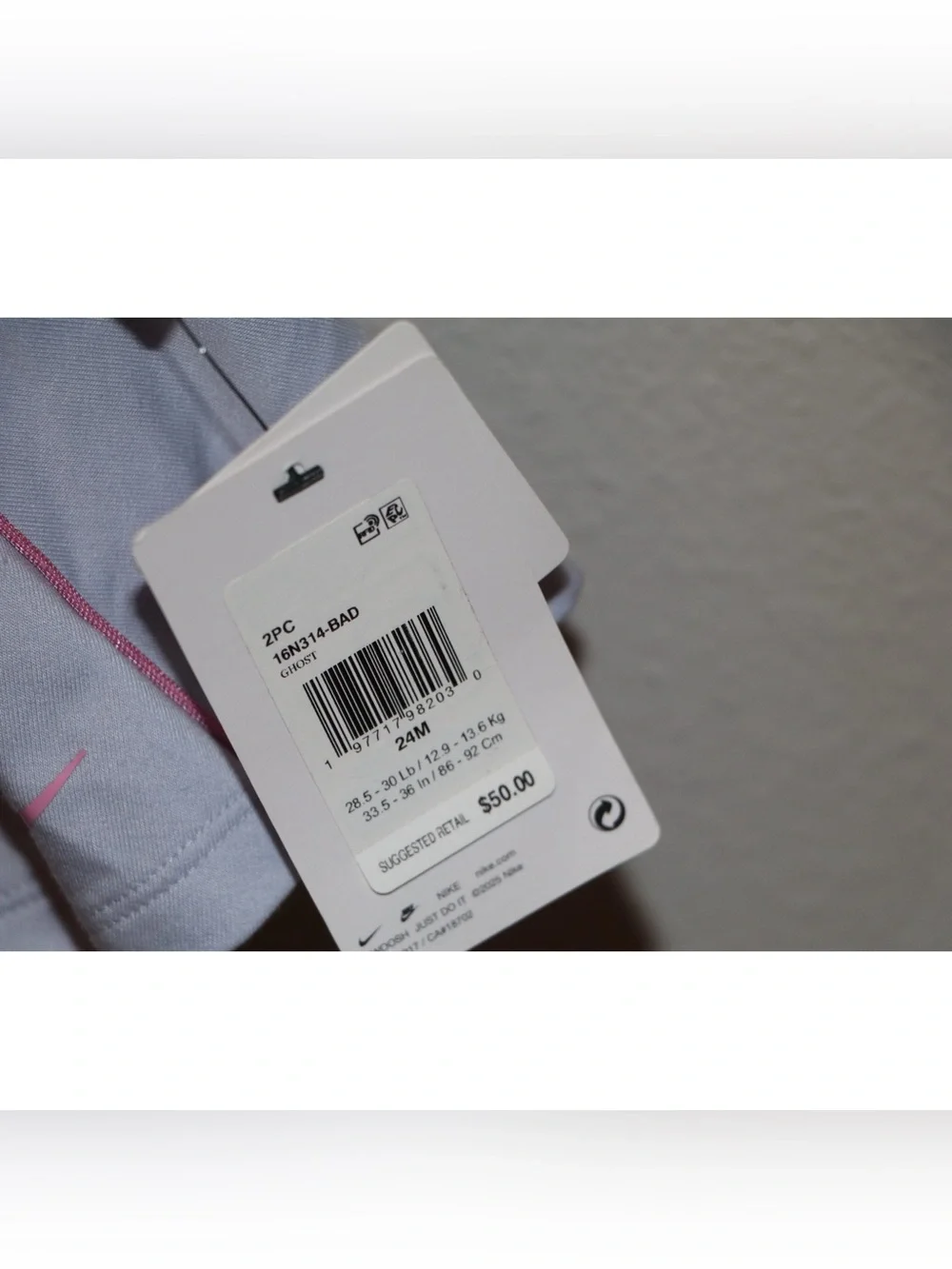 Nike Baby Girls 2 Piece Set Jacket and Skirt - Picture 2 of 10